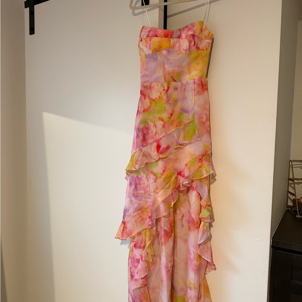 Amanda Uprichard Vivian gown in Magnolia